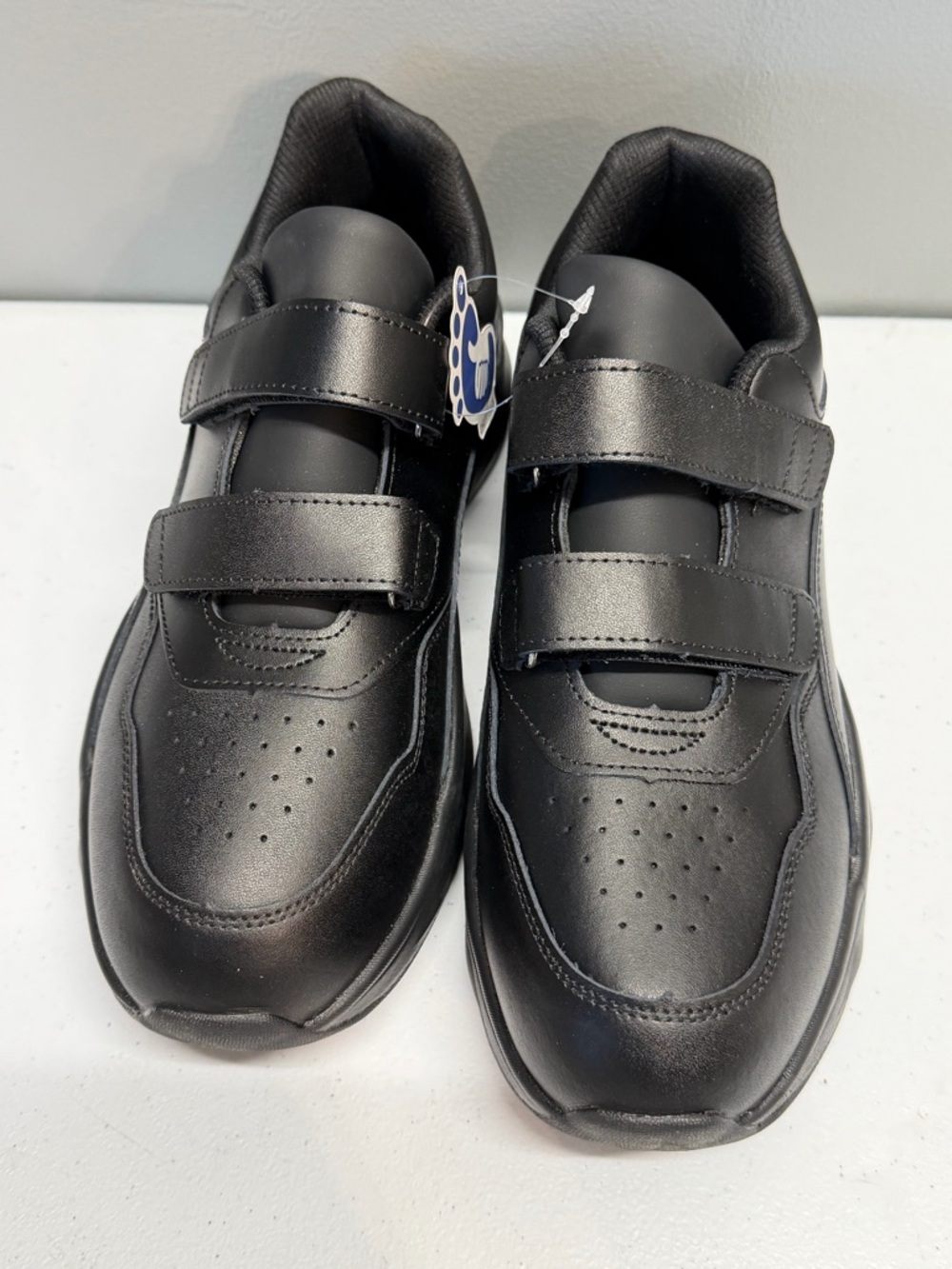 Women’s Ortho+Rest Black Velcro Diabetic Shoes Size 10